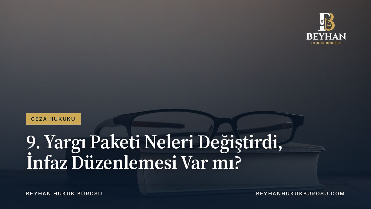 9. Yargı Paketi