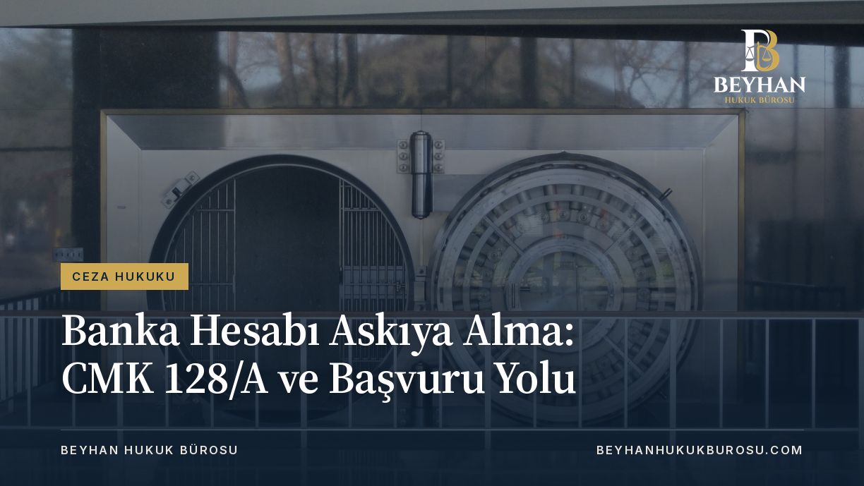 Banka hesabı askıya alma konusunu temsil eden banka kasası kapısı fotoğrafı
