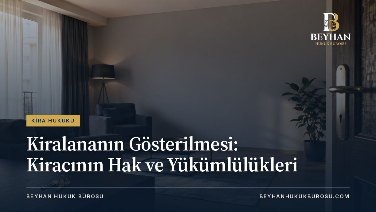 Kiralananın gösterilmesi konulu makale için daire içi ve anahtar temalı kapak.